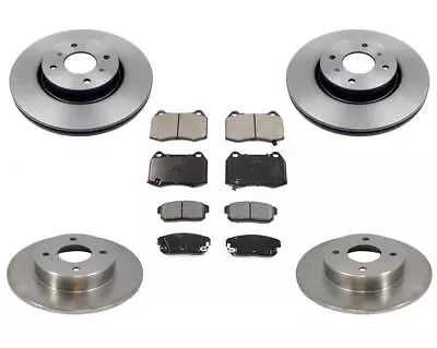 Rotors & Pads 4 Piston Caliper Brembo FitsNissan Sentra SE-R SpecV 04-06 • $183