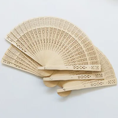 $2.78 • Buy Handheld Wooden Folding Fan Sandalwood Scented Wooden Folding Fan Hand HOT