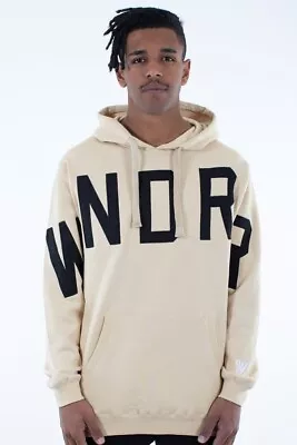 WNDRR SWEEPS HOODIE MENS SWEATER TAN Sz. M  L  XL  XXL • $59.99