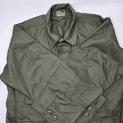 NWOT Tru-Spec Olive Green Military Utility Combat Coat Shirt Sz XL Regular • $24.95