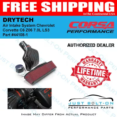 Corsa DRYTECH Air Intake System 2006-2013 Chevrolet Corvette C6 Z06 7.0L LS3 • $675.99