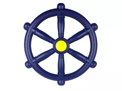 £12.99 • Buy Kids Climbing Frame Pirate Wheel 30cm Climbing Frame, Tree House (blue)