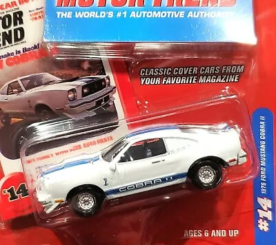 Johnny Lightning 76 1976 Ford Mustang Cobra II Motor Trend Magazine Detailed Car • $12.99