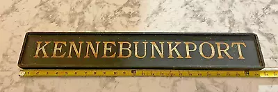 Hand Crafted Kennebunkport Maine Sign Farmhouse Rustic Coastal Nautical Southern • $35