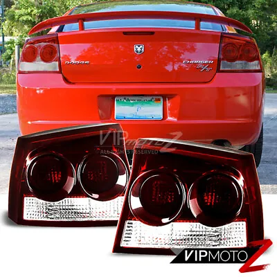 2009-2010 Dodge Charger [SMOKED RED] Factory Style Brake Tail Lights Left Right • $101.95