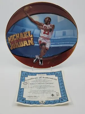 Michael Jordan 1998 Upper Deck His Airness NBA Eastern Conference Champs Plate • $11.99