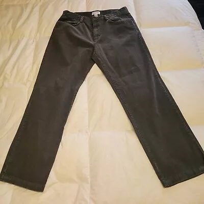 Calvin Klein Corduroy Gray Jeans 36 X 32 • $16.99