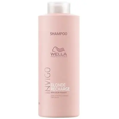 Wella Invigo Cool Blonde Color Refreshing Shampoo 1000ml • £18.95