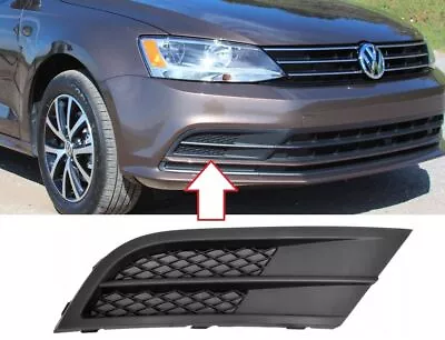 Front Bumper Right Lower Grill Fits For Vw Jetta 2015- • $20.94