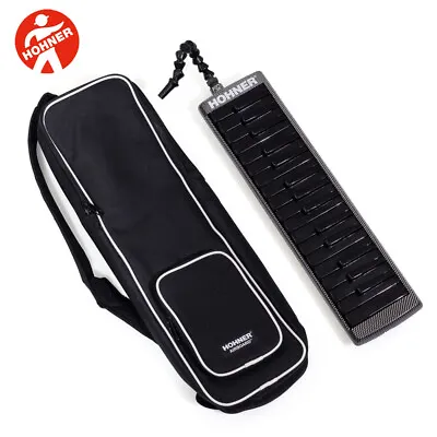 Hohner C944014 Airboard 32 Key Carbon Print Black Keys Melodica With Case • $79.99