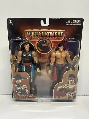 Mortal Kombat Shaolin Monks Kung Lao Liu Kang Action Figures Midway 2005 Sealed • $59.98