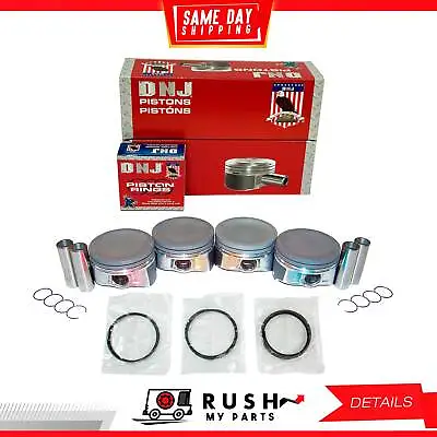 06-09 Piston And Ring Kit For Mazda 3 2.3L L4 DOHC 16v DNJ PRK469 • $150.44