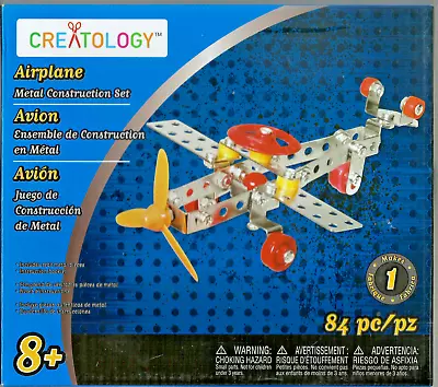 Creatology Airplane Metal Construction Set • $14
