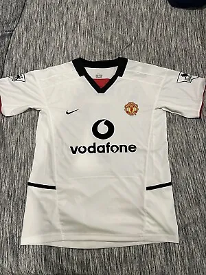 2002-03 Manchester United Away Kit Cristiano Ronaldo Short Sleeve Size M • $109.99