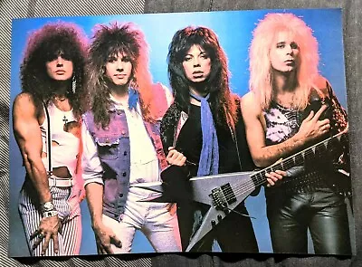 Vinnie Vincent Invasion / Loverboy / Magazine Full Page Pinup Poster Clipping • $12.99