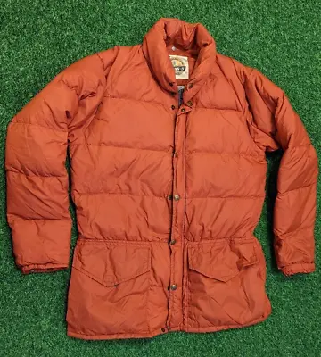 Vintage Class 5 Goose Down Puffer Jacket Parka Quilted Medium • $129.99