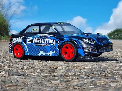 RC Toy Car Subaru Impreza Style WRC Radio Remote Control Speed Car 1:10 Scale • £29.02