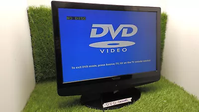 22  TV TELEVISION With DVD PLAYER  HD Ready X22/14E + STAND *NO REMOTE* #2i • £29.88