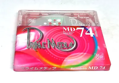 PRIME MEDIA  MD 74  Blank MINI DISC (Sealed) NOS! • $9.99