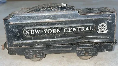 Antique Marx Marlines Tin New York Central Coal Tender Train Car • $75