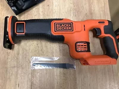 NEW BLACK+DECKER 20V Max Cordless Reciprocating Saw BDCR20 • $44.99