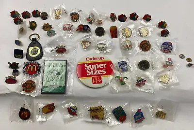 Lot Of Vintage Lot McDonald’s Pins • $49.99