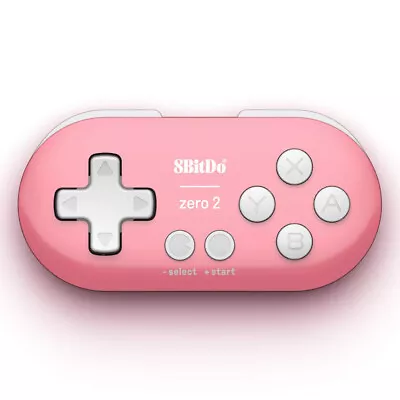 8Bitdo Zero 2 Bluetooth Gaming Controller For Nintendo Switch/Mac Pink/White • $43
