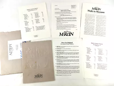 Merlin Titanium Bicycle Catalog Prices Custom Order Form OG Envelope 1994 MTB • $112.05