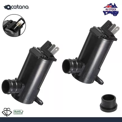 Pair Set Wiper Windscreen Washer Pump For Ford Territory SY SZ 2005 - 2012 2013 • $32.90