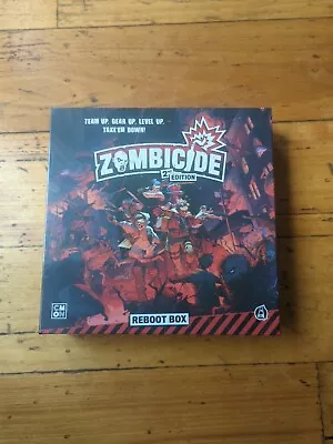 NEW Sealed Zombicide 2nd Edition Reboot Box Kickstarter In Shrink  • $495