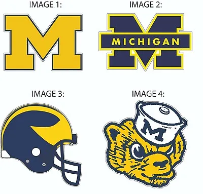 Michigan Wolverines Football /Vinyl Sticker /Decal For Car Laptop Window • $2.17