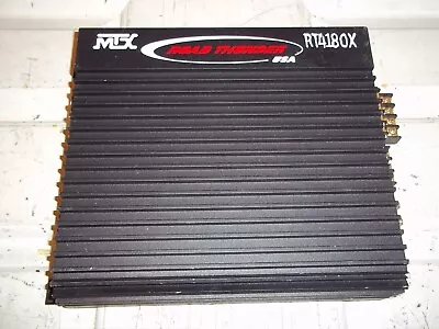 OLD SCHOOL MTX RT 4180x Car Stereo Amplifier Road Thunder N-Channel VFet USA • $115