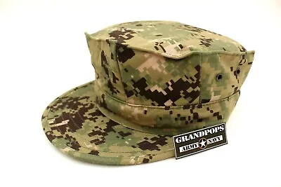 U.s. Navy Nwu 3 Ripstop Camo Cap 8 Point 2 Ply Made In Usa • $21.99