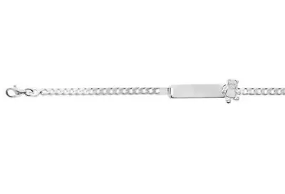 Link Bracelet Personalised With Pooh For Child/Baby IN Silver 925 • £40.96