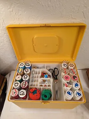 Vintage Large Sewing Kit Full • $17