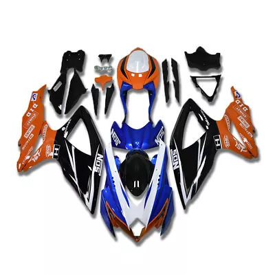 Orange Blue Fairing Kits For GSXR600 GSXR750 2008-2010 Injection Bodywork • $409.99