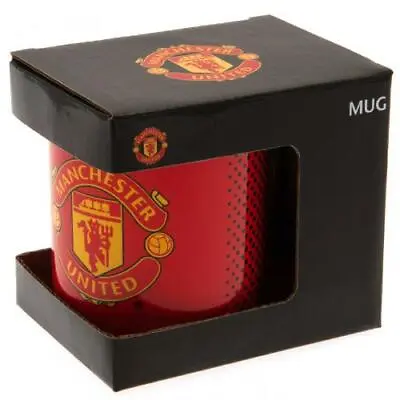 Manchester United FC 11OZ Ceramic Mug (FD) Official Merchandise NEW UK • £9.95