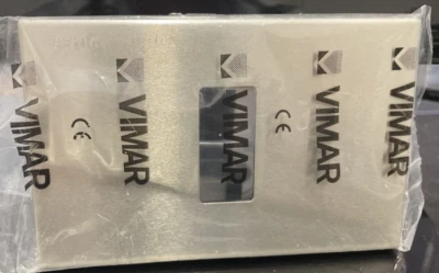 Interruttore A Pulsante Vimar 1P NO 10A 250V - Bianco, Per Installazioni Civili