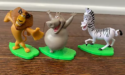 Madagascar 2  PVC Figures / Cake Toppers Gloria Hippo Alex Lion Marty Zebra • $4.99