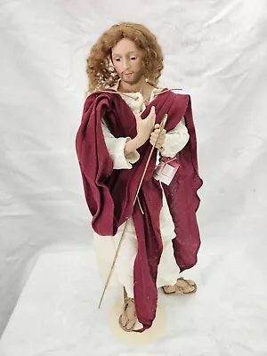 Ashton Drake Jesus Doll 21 Titus Tomescu I Am The Good Shepherd Porcelain Figure • $7.99