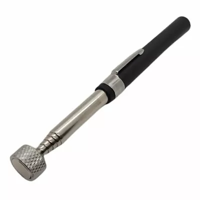 Telescoping Magnetic Pick-Up Tool W/ Pocket Clip - 5lb Pull Extends To 31.5  • $5.99