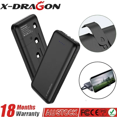 $35.99 • Buy Portable 500000mah Power Bank USB Backup Battery Charger LED For Mobile Phone AU