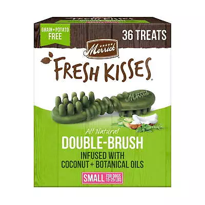 Merrick Fresh Kisses Dog Dental Chews For Small Breeds Grain Free Dog Treats USA • $31