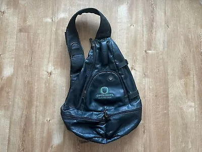 Oregon Ducks Marching Band (Team Issued Exclusive) Leather Backpack Bag Football • $99