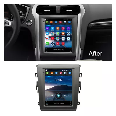 For 2013-2020 Ford Fusion Mondeo Android12 Stereo Radio GPS Navigation Wifi 9.7  • $208.32