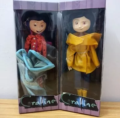 7  Coraline Collectible Figure NECA Pajamas Edition NEW IN BOX Laika Animation • $34.88