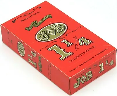 $28.99 • Buy JOB Orange 1 1/4 Slow Burning Cigarette Rolling Papers 1.25  24 Booklets