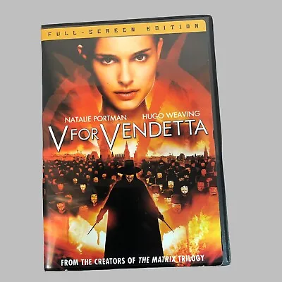 $5.99 • Buy V For Vendetta (DVD, 2006) Full Screen Edition 