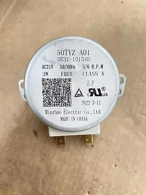 Microwave Turntable Synchronous Motor 50TYZ A01 DE31-10154D AC21V 50/60Hz • £7.99