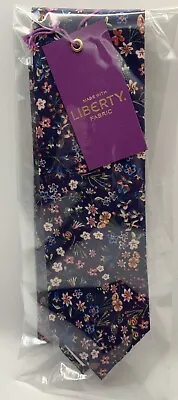 Van Buck Platinum Tie Flowers - Made With Liberty Fabrics Made In England New • £31